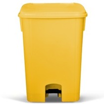 Cesto coletor de lixo com pedal 100 litros sem rodas - CP10AM