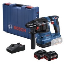 Martelete Perfurador e Rompedor a bateria 18V 4Ah Brushless com 2 baterias - GBH 185-LI