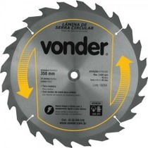 Disco de serra para madeira 350 x 30 mm 24 dentes