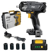 Chave de impacto a bateria 21V encaixe 1/2