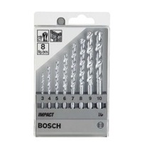 Jogo de broca para concreto 3 a 10 mm com 8 pe�as - CYL-1