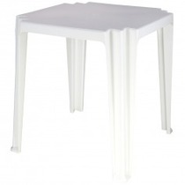 Mesa em polipropileno branco - Tamba�