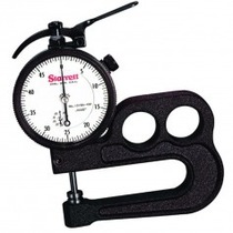 Medidor de espessura capacidade de 0-10 mm leitura de 0,01 mm