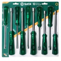 Jogo de chave canh�o 4 a 13 mm 10 pe�as - ST08046L