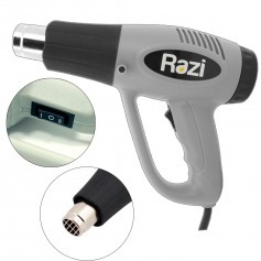 Soprador t�rmico 1500W 300 a 500�C 2 est�gios 21144 - RZ-S1500/M1