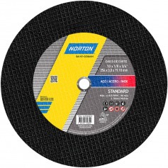 Disco de corte para metal e inox 10