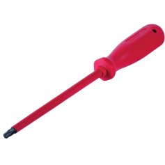 Chave hexalobular isolada T9 x 100 mm com cabo - 163 BTX NR