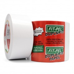Fita adesiva dupla face 48 mm x 30 metros com 2 pe�as  - 10703806