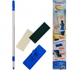 Conjunto mop limpa tudo com cabo extens�vel 1,40 m - CJLTUDO