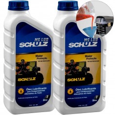 Kit �leo lubrificante mineral para compressores 2 Litros - MS LUB