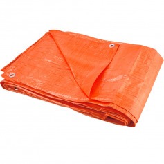 Lona de polietileno 12 x 10 m 100 micra laranja