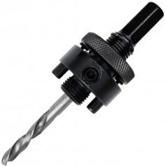 Suporte para serra copo de 32 a 210 mm com haste 7/16