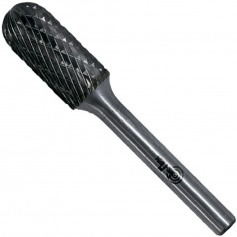 Lima rotativa endurecida cil�ndrica redonda 16 x 25 mm haste 6 mm - 23.278