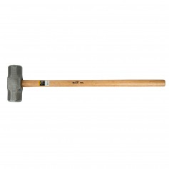 Marreta oitavada 8 Kg com cabo de madeira envernizado - 1092555