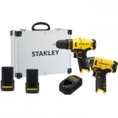 Combo Furadeira de impacto + Parafusadeira de impacto 12V com duas baterias - SCHI10D2FK-BR