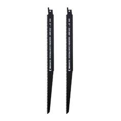 L�mina serra sabre 300 mm 6 dentes para madeira 2 pe�as - BOM-5136