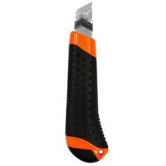 Estilete largo 18 mm cabo emborrachado com 3 l�minas - BFH1736