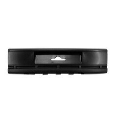 Para-choque Saveiro G3 2� Fs 2003 a 2005 G4 2005 a 2010 traseiro central preto texturizado - 6497