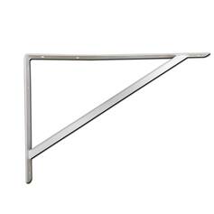Cantoneira tipo m�o francesa 33 x 50 cm branco - BFH1533