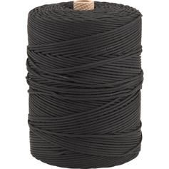 Corda multifilamento 2,0 mm preta rolo com 408 metros