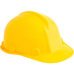 Capacete de seguran�a aba frontal com carneira 