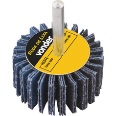 Roda de lixa 30 x 20 mm com haste gr�o 50