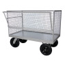 Carro plataforma fechado com tela - TM-63