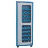 Arm�rio organizador gaveteiro com 50 gavetas mistas porta de vidro - AM-53