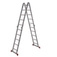 Escada multifuncional de alum�nio 5 x 4 com 20 degraus 13 em 1