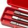 Jogo de macho manual a�o r�pido M8 x 1,25 mm DIN352 com 3 pe�as - E100M8NO8