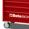 Carrinho para ferramentas com 6 gavetas vermelho - C04-BOX
