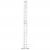 Escada de alum�nio extens�vel 4,36 x 7,66 m 2 x 15 degraus 3 em 1