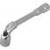 Chave biela com furo passante 13 mm a�o cromo van�dio  