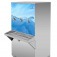 Bebedouro industrial de coluna 100 litros em a�o inox - B100  220V