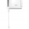 Chuveiro eletr�nico 6800 watts 220V branco cromado - Acqua Duo Ultra