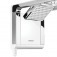 Chuveiro eletr�nico 6800 watts 220V branco cromado - Acqua Duo Ultra