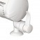 Torneira el�trica de bancada bica m�vel 4800 Watts - Loren Easy  110V