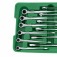 Jogo de chave combinada catraca invertida 8 a 19 mm com 12 pe�as