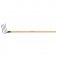 Forcado curvo de arame 4 dentes com cabo de madeira 120 cm