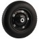 Roda completa com pneu maci�o 3/4