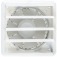 Exaustor para banheiro di�metro de 150 mm com grade e duto KEXB-03  110V/220V