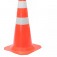 Kit 4 Cones para sinaliza��o 50 cm com 2 faixas - RM-43