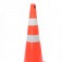 Kit 4 Cones para sinaliza��o 50 cm com 2 faixas - RM-43