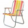 Kit 2 Cadeiras de praia varanda alta em alum�nio - CAD0047