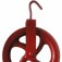 Roldana met�lica com gancho 16 cm - 99.605