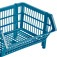 Cesto expositor pl�stico empilh�vel pequeno 24 x 44 x 34 cm - COPAZ