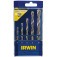 Jogo de broca de w�dea 4 a 10 mm para concreto com 5 pe�as - 891503