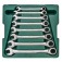 Jogo de chave combinada com catraca 8 a 19 mm 8 pe�as - ST08008SJ
