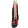 Estilete largo 18 mm emborrachado com 2 l�minas - EST-02