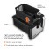 Fritadeira el�trica sem �leo Air Fryer Dual com cesto duplo 8L 2000 Watts - AFD-01-BI  220V